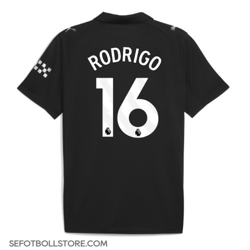 Manchester City Rodri Hernandez #16 Replika Bortatröja 2025-26 Kortärmad